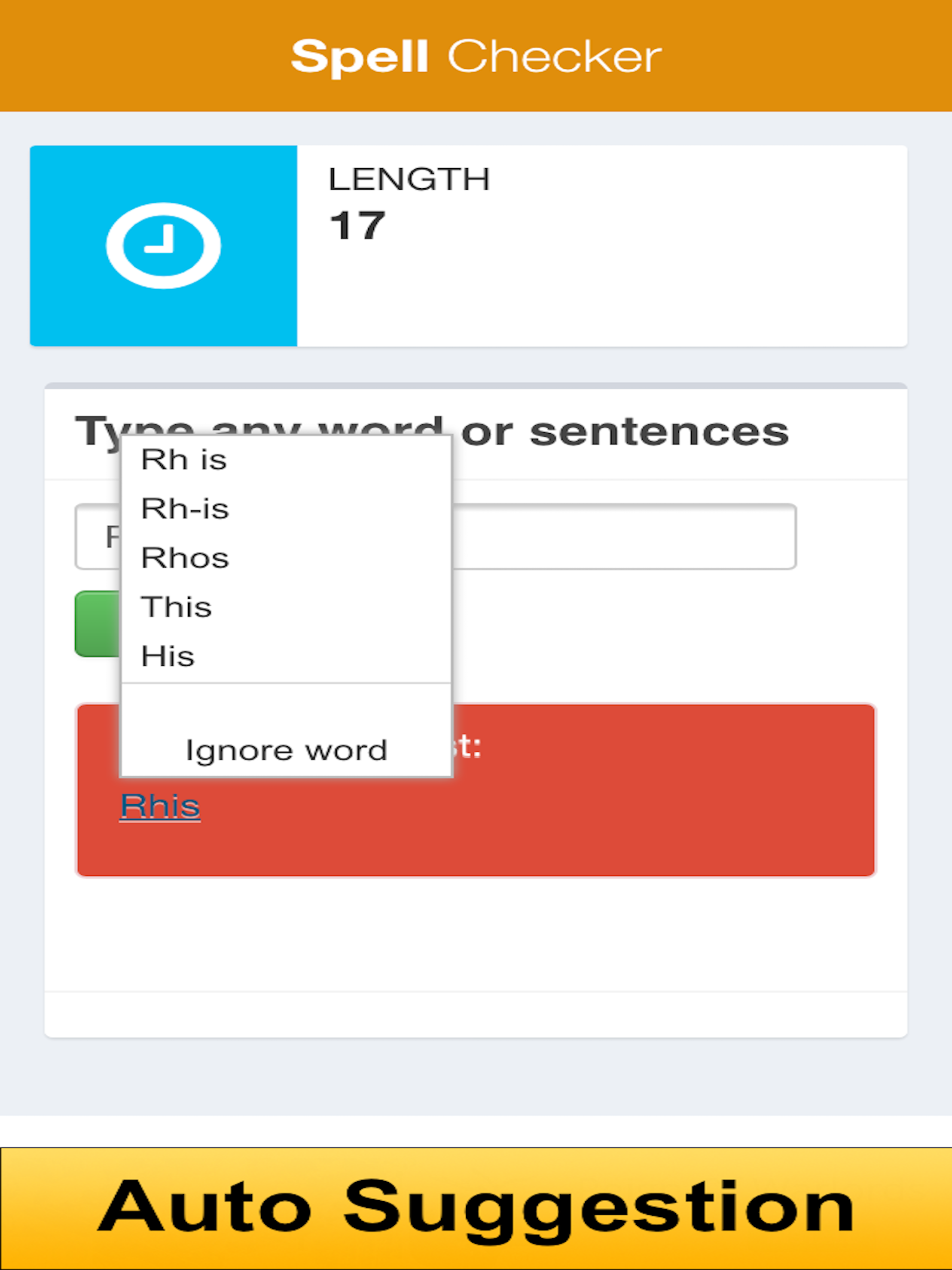 Spell Checker Homework screenshot 3