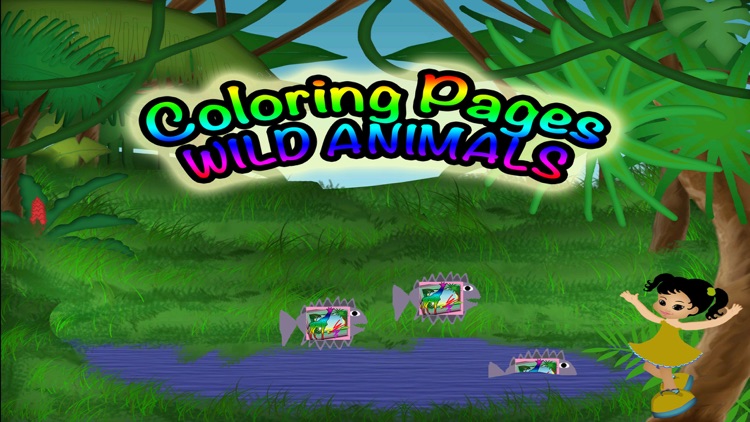 Wild Animals Coloring Pages