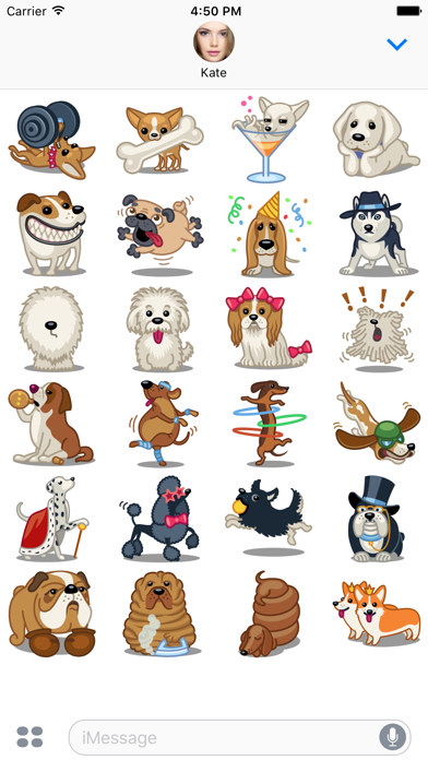 Screenshot #2 pour Dog Stickers Pack