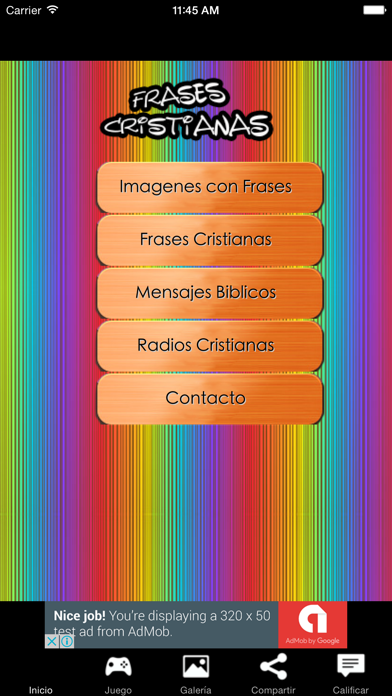 Screenshot #3 pour Frases Cristianas Gratis e Imágenes con Reflexiones de Dios