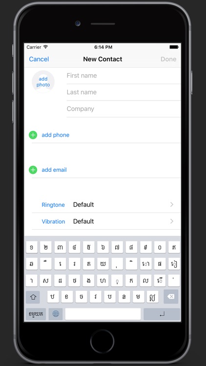 Khmer Keyboard - KhmerKeys screenshot-4