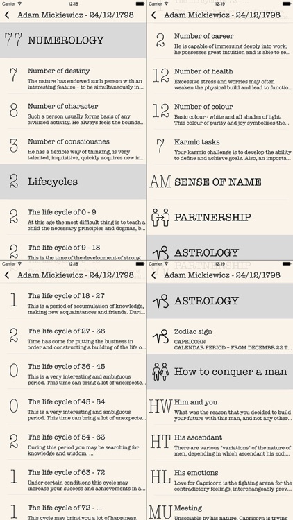 Destiny Map-Numerology Astrology Taro