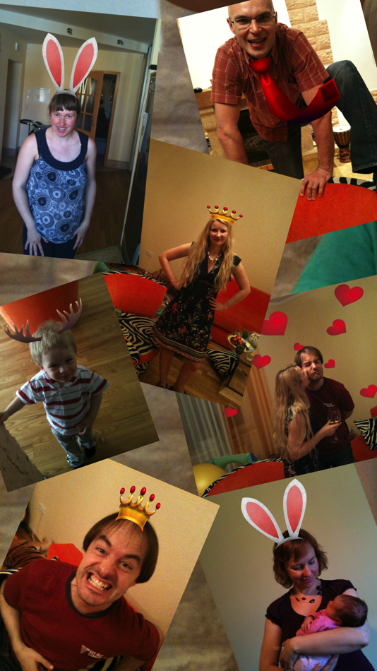 Stickers Photo Booth: Try Antlers and Bunny Ears! - 7.1 - (iOS)