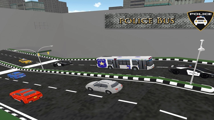 911 Emergency Police Bus Drive: Free Play Game Sim screenshot-4