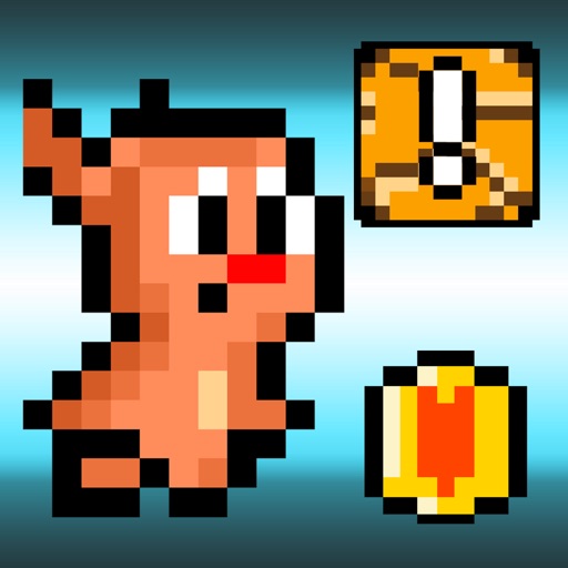 Super Pixel AVG Squirrel World - for free game iOS App