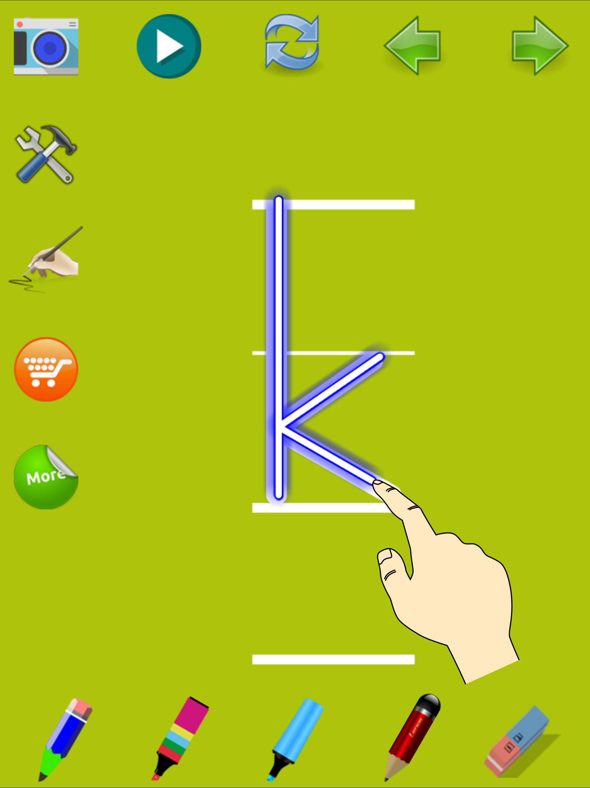 Trace Letters LV 12,Lowercase screenshot 7