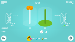 Math Tower of Hanoi screenshot