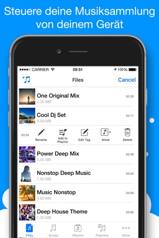 Musicloud - MP3 and FLAC Music Player for Clouds screenshot 4