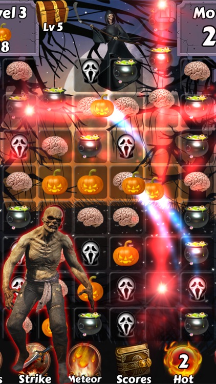 Monster Mash Mania Halloween - Wear pumpkin costumes and collect haunted wallpapers screenshot-3