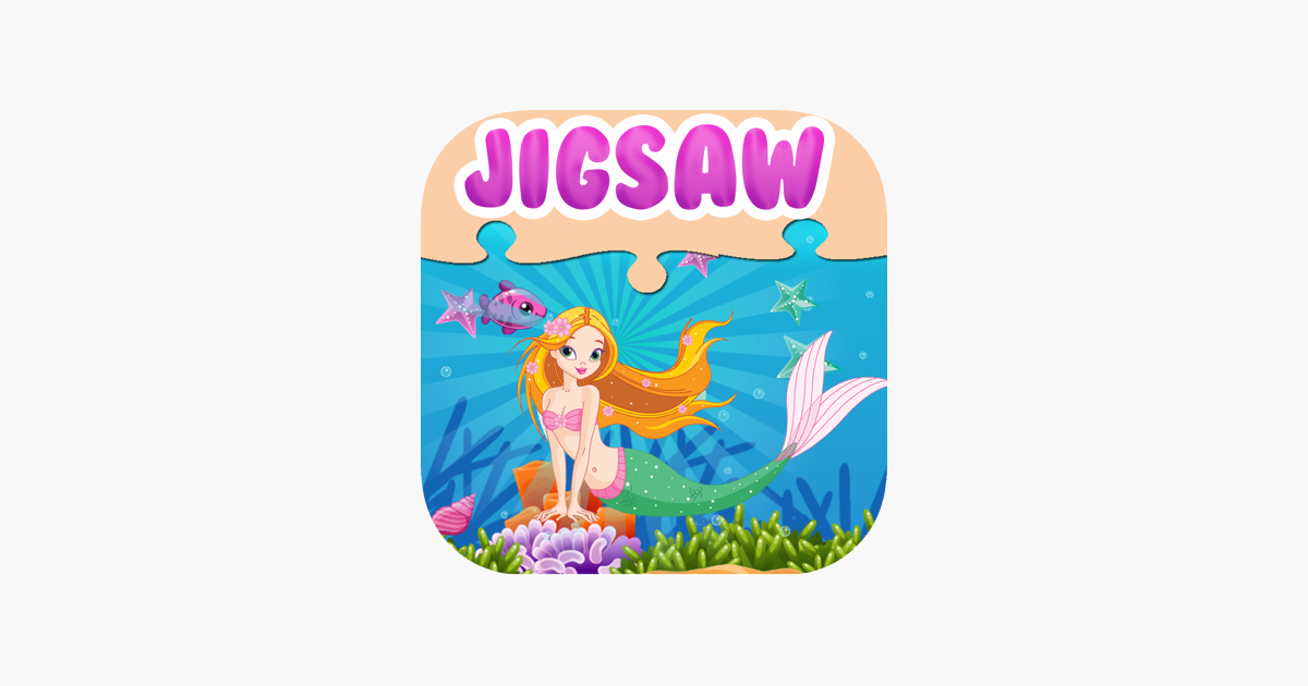 χαριτωμένο γοργόνα πριγκίπισσα παιχνίδι παζλ δωρεάν - υποβρύχια θαλάσσια  ζώα μαγεία παιχνίδια εγκεφάλου εκπαίδευσης για τα παιδιά στο App Store