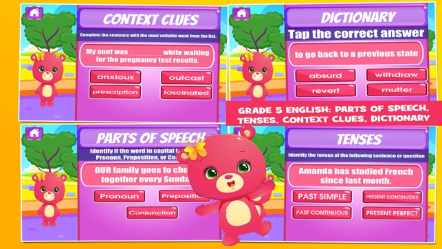 Bears Fifth Grade Educational Games School Edition(圖3)-速報App