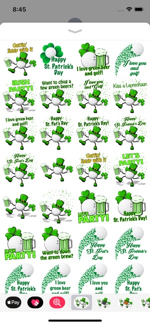 Golf St. Pat's Stickers(圖1)-速報App