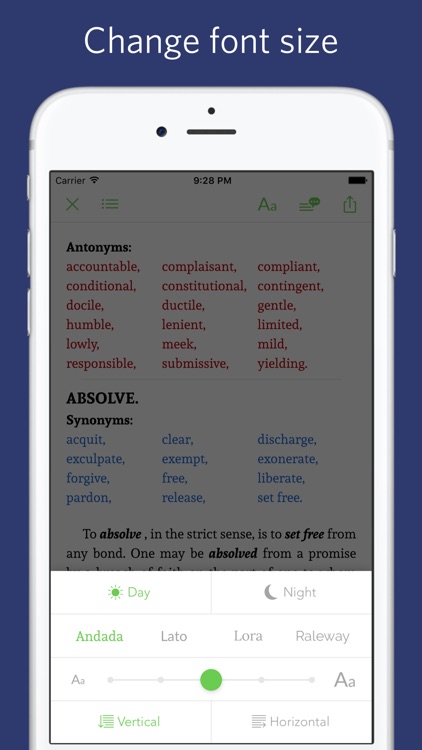 English Synonym Antonym - read aloud screenshot-4