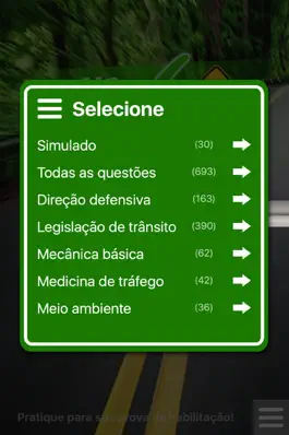 Game screenshot Prova CNH apk