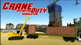 Game screenshot Crane Operator Simulator – Lift cargo containers & transport on heavy truck hack