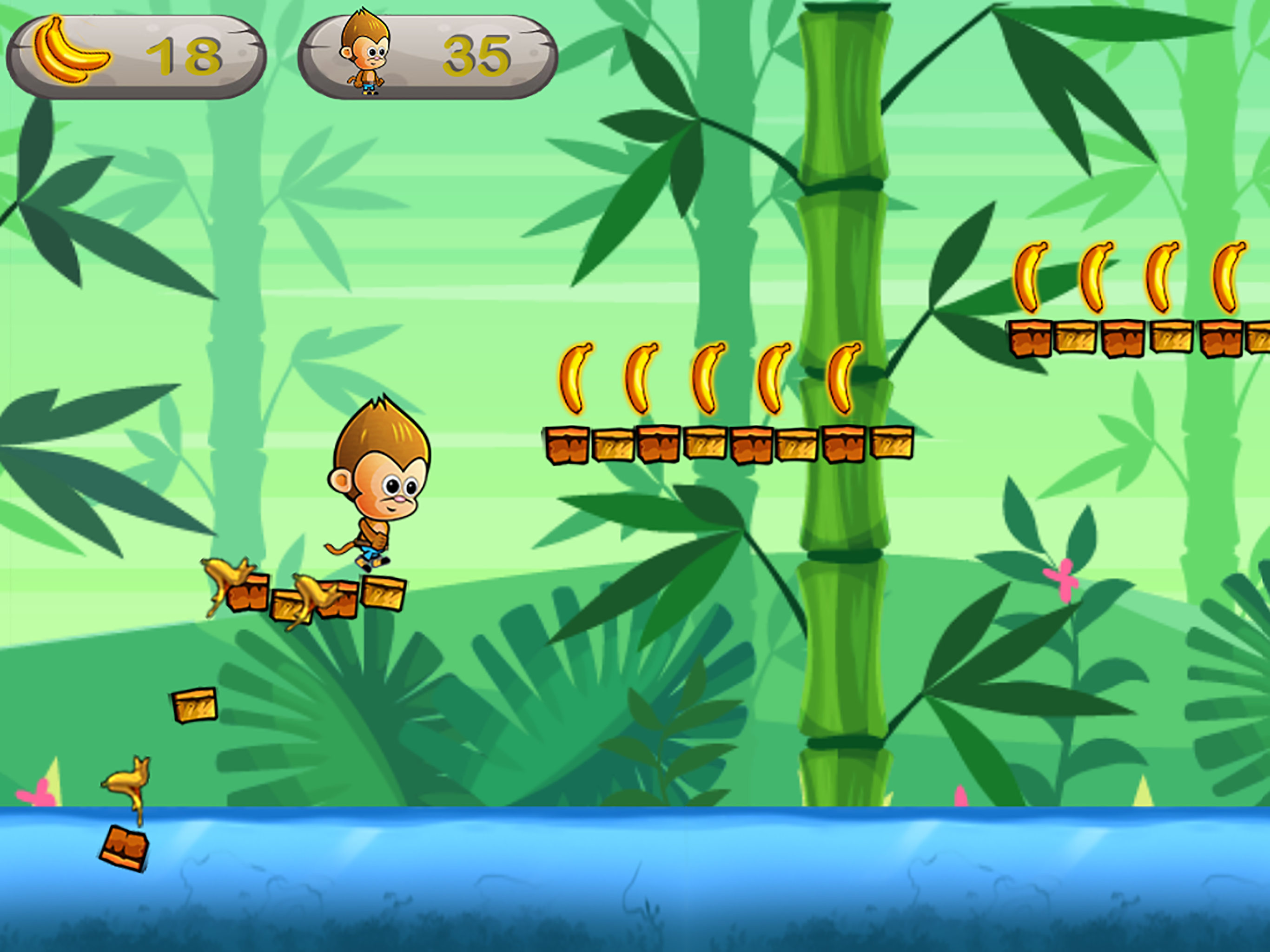 Endless Monkey Run - Super Bananas Adventure Games screenshot 9