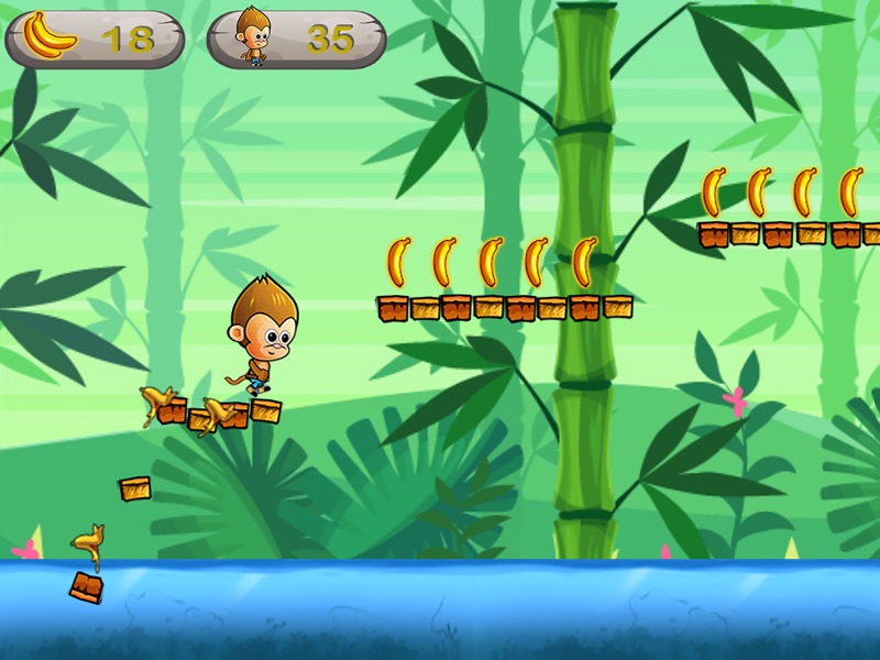 Endless Monkey Run - Returns of the Jungle King screenshot 9