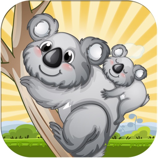 Koala Fall Survival Blast LX - Crazy Angry Dingo Escape Game for Kids Icon