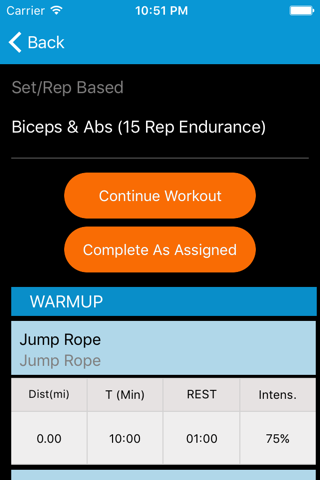 Elevation Fitness screenshot 2