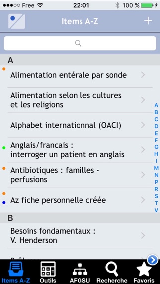 L'appli de l'infirmier Screenshot