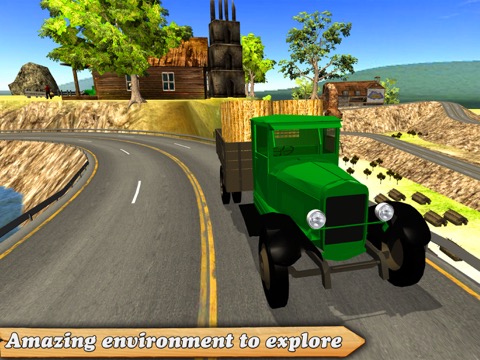 ファームトラックシミュレータ3D輸送トレーラーゲームのおすすめ画像1
