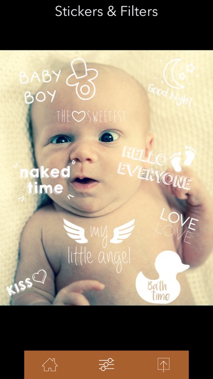 +470 stickers & filters | baby story screenshot-3