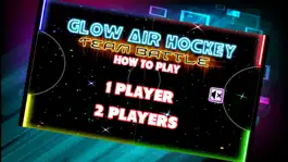 Game screenshot Neon Air Hockey Glow In The Dark Space Table Game mod apk