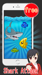 Gone Deep Sea Shark Attack Fishing Games for Kids screenshot