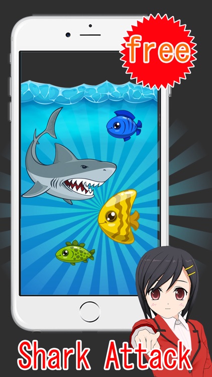 Gone Deep Sea Shark Attack Fishing Games for Kids