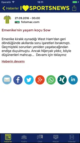 Game screenshot Sports News - Fenerbahçe SK edition hack