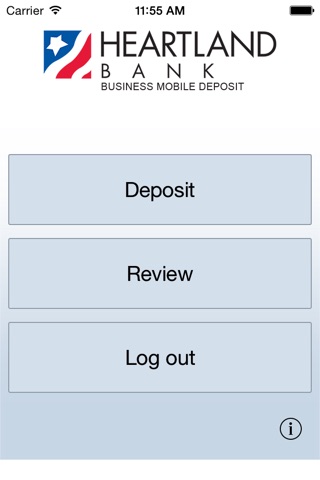 Heartland Business Mobile Deposit screenshot 2