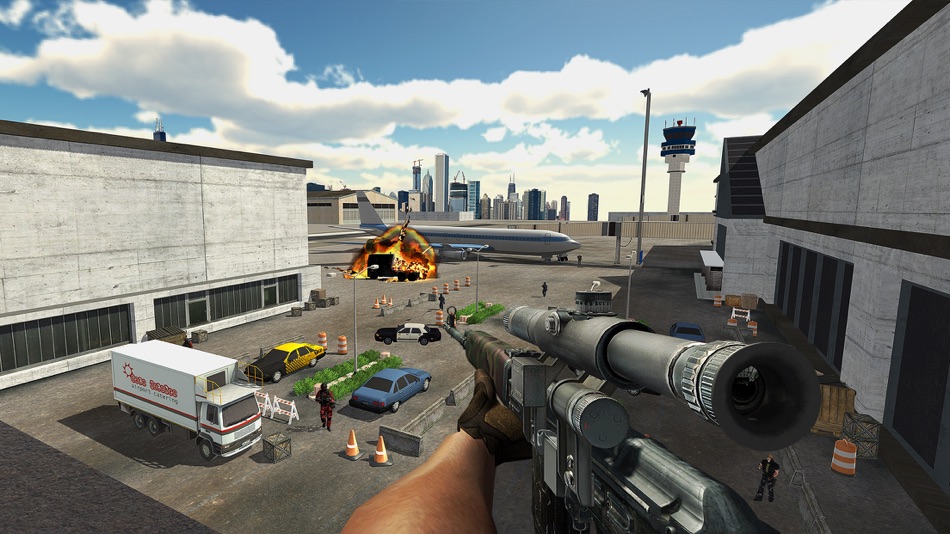 #3. Sniper 3D Rust (iOS) Podle: Zatun