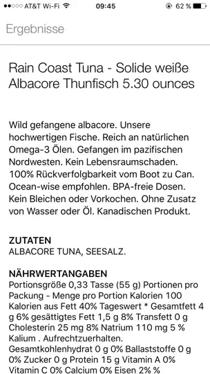 Screenshot von Digit-Eyes auf dem iPhone 3