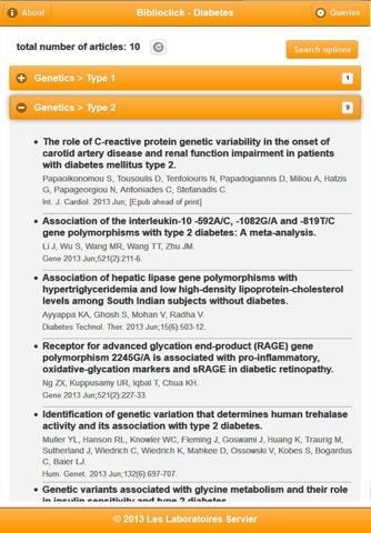 Biblioclick in Diabetes screenshot 3