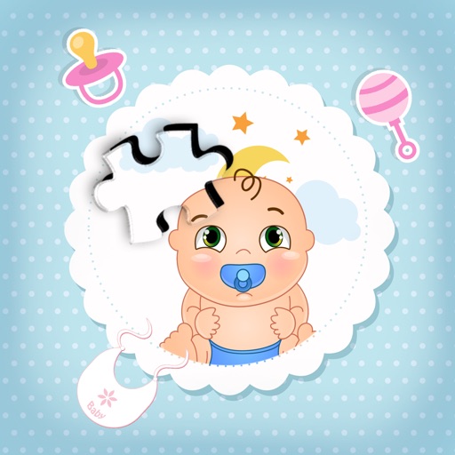 Cute Little Baby Jigsaw Puzzle Game Icon