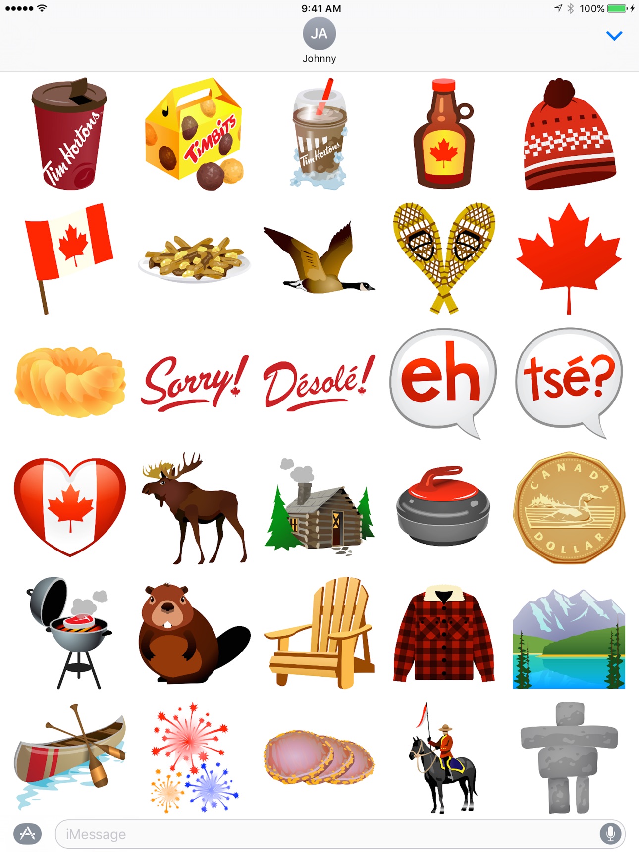Screenshot 5 of Tims Stickers