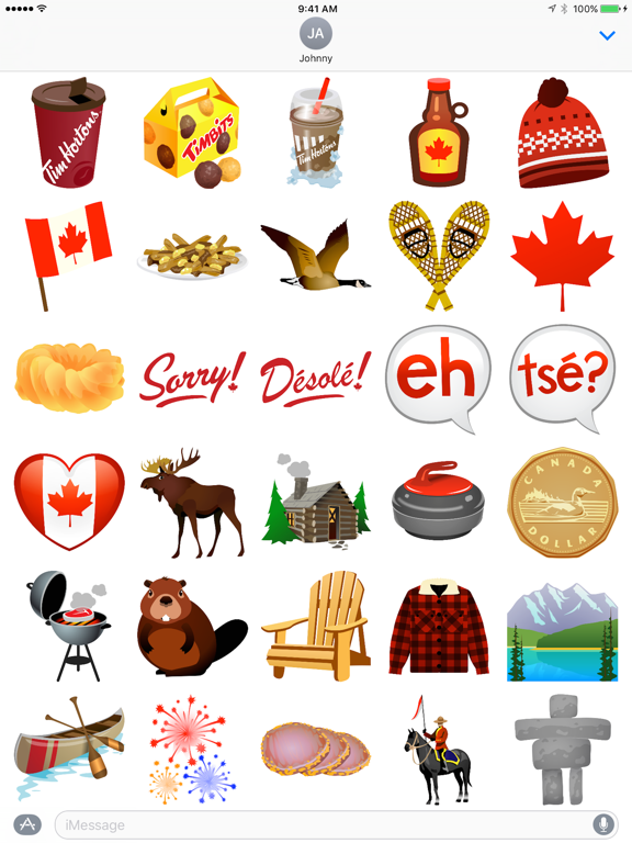 Screenshot #4 pour Tims Stickers