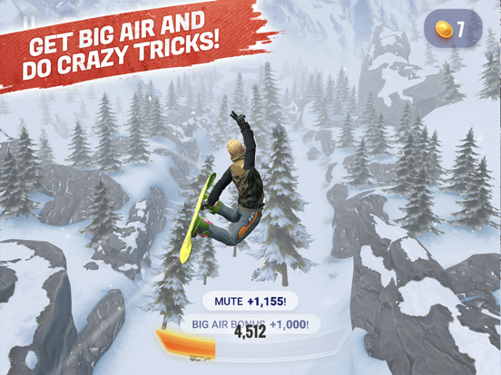 Peak Rider Snowboarding iPad app afbeelding 1