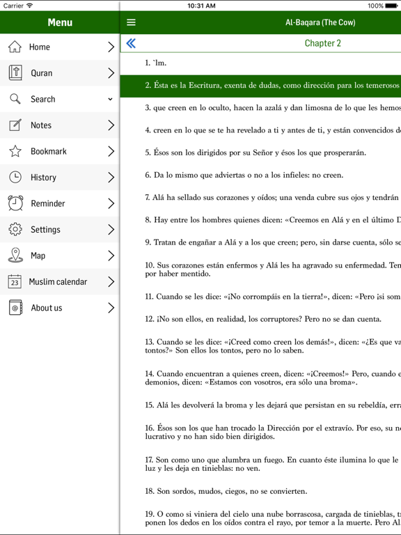 Screenshot #4 pour Spanish Quran