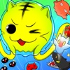 Nyan-Jelly  Get & Float: Decorate with sweets!