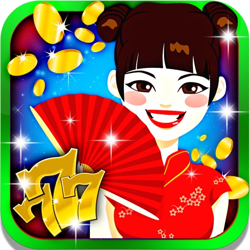 Lucky China Air Slot Machine: Hook up gold coins with this free asian casino game icon