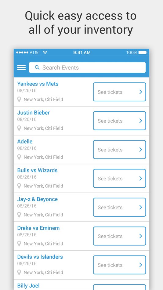 #1. TicketNetwork Mobile POS (iOS) Podle: Adam Moisa