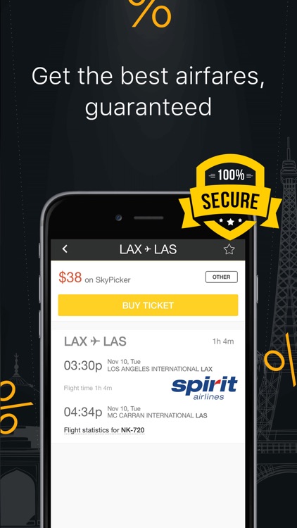 Cheap Flight Bookings - Best Airfare Deals & Cheap Flight Booking App screenshot-3