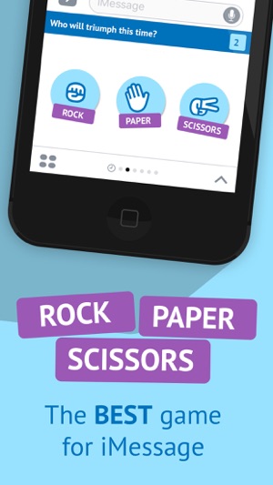 Rock paper scissors - best stickers game