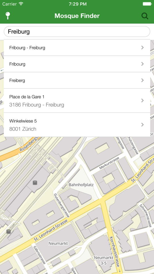 #3. Mosque Finder CH (iOS) 由: FIDS Foederation islamischer Dachorganisationen Schweiz