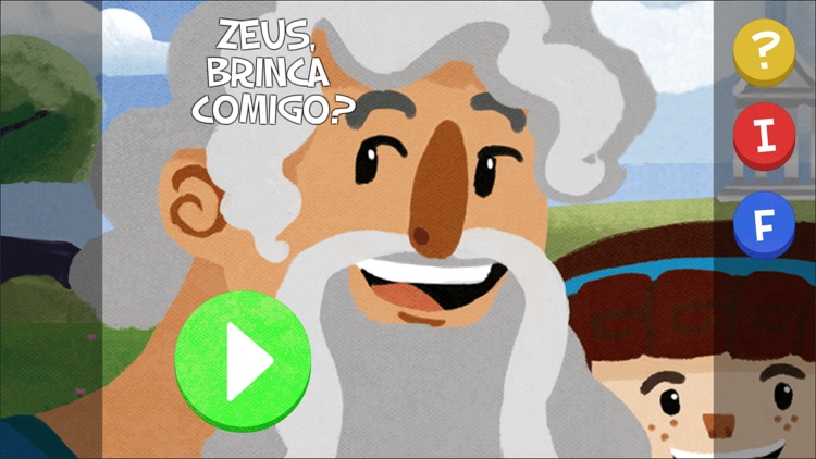 Zeus, vem brincar