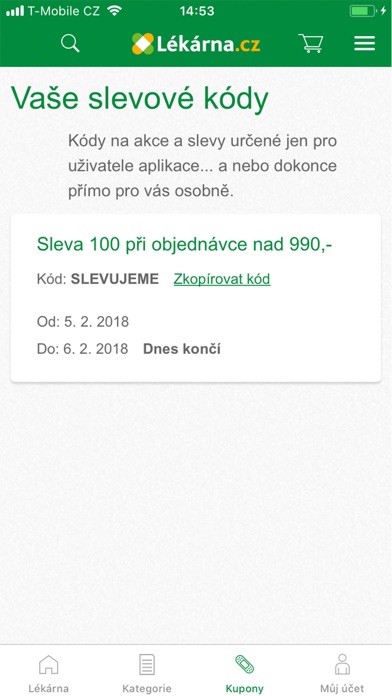 Lékárna.cz Screenshot