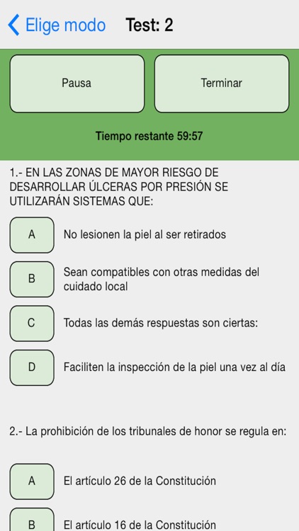 Auxiliar Enfermeria Opos screenshot-4