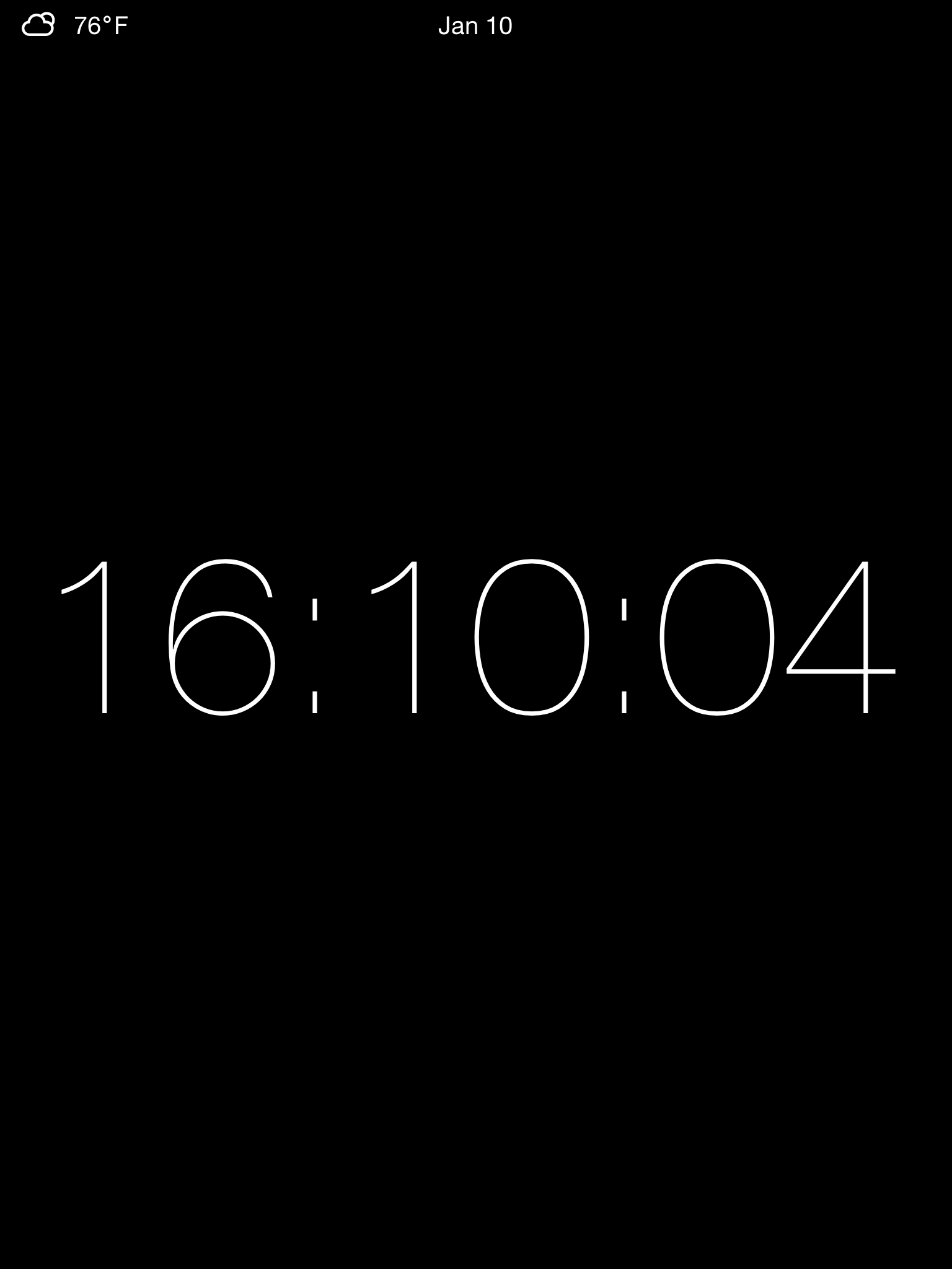 Clock - Modern deskclock with nightstand mode screenshot 7
