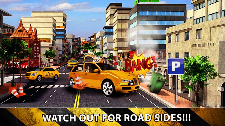 Taxi Cab Driver 2016 - Yellow Car Parking in New York City Traffic Simulator screenshot-4